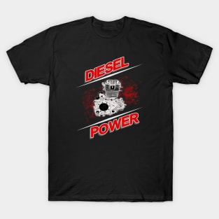 Diesel Power Diesel Driver Engine T-Shirt